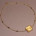 ожерелье C007Q/10 из муранского стекла колор №10