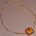 ожерелье C007Q/19 из муранского стекла колор №19