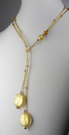 ожерелье CO58/14 из муранского стекла колор №14