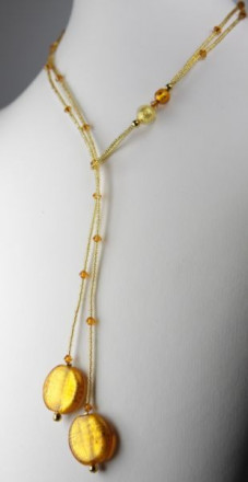 ожерелье CO58/19 из муранского стекла колор №19