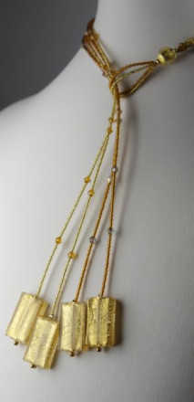 ожерелье CO59/10 из муранского стекла колор №10